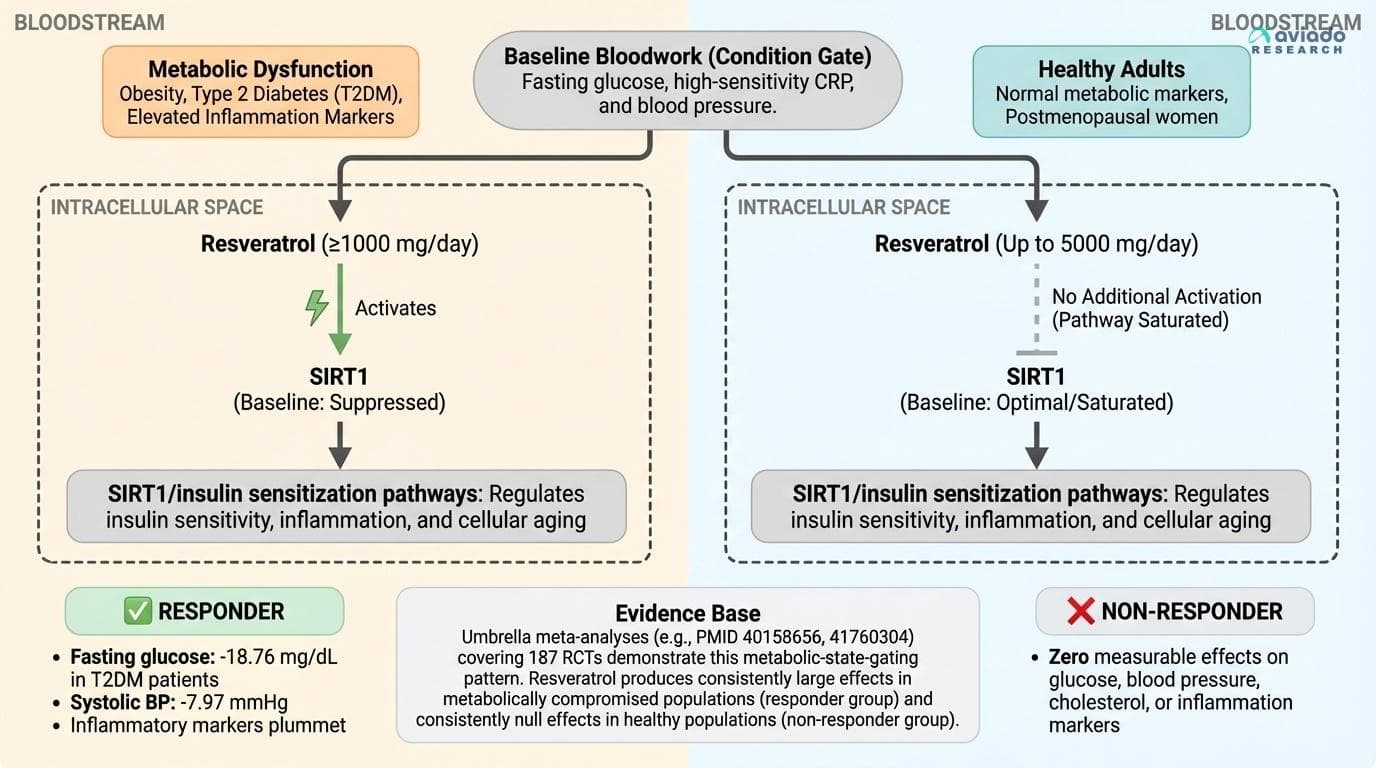Resveratrol Works — But Only If You Have the Right Metabolic Profile