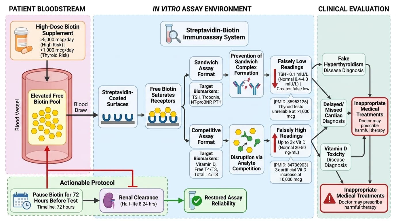 Why Your Biotin Supplement Might Be Sabotaging Your Lab Results