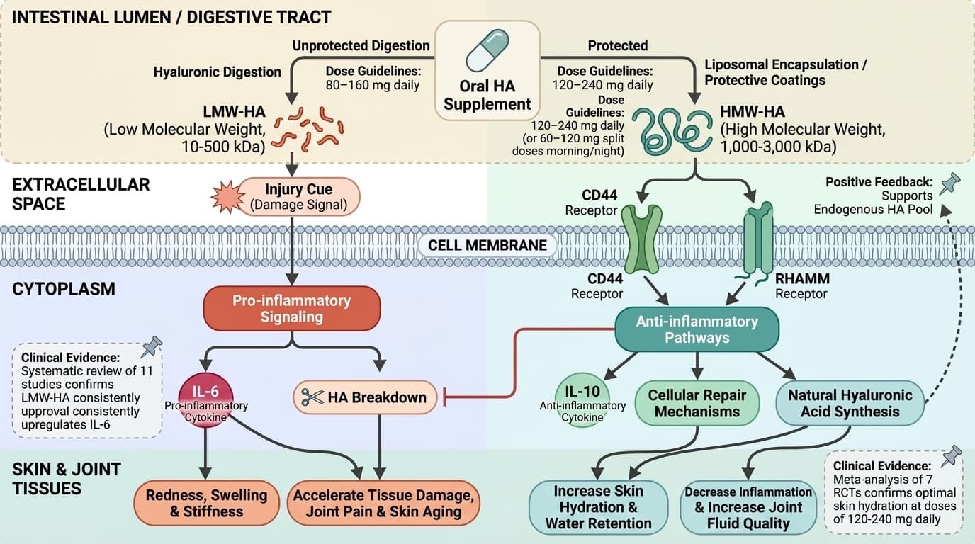 Why Your Hyaluronic Acid Supplement Isn't Working: The Molecular Weight Mystery