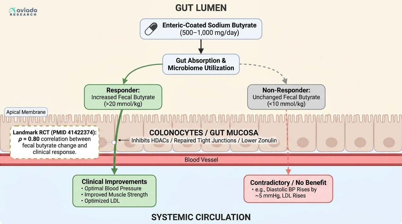 Your Gut's Butyrate Signal Predicts Whether Supplementation Will Work — Here's How to Find Out